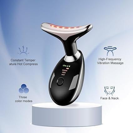 EMS Face Lifting Massager with Red Light Therapy