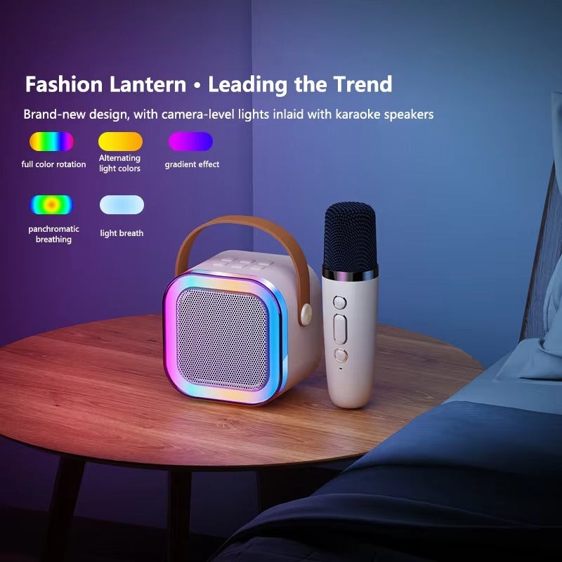 K12 Portable Bluetooth Speaker with Wireless Mic