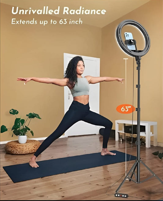 26CM LED Ring Light with Mobile Holder